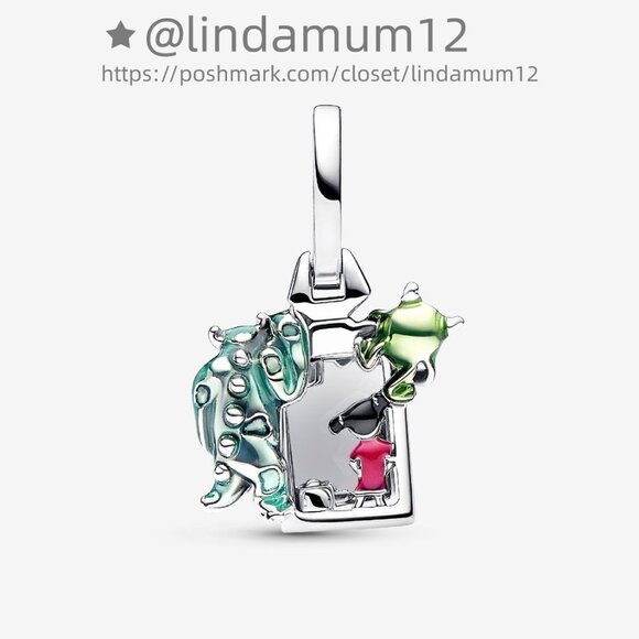 Pandora Disney Pixar Monsters, Inc. Door Dangle Charm - Picture 2 of 5